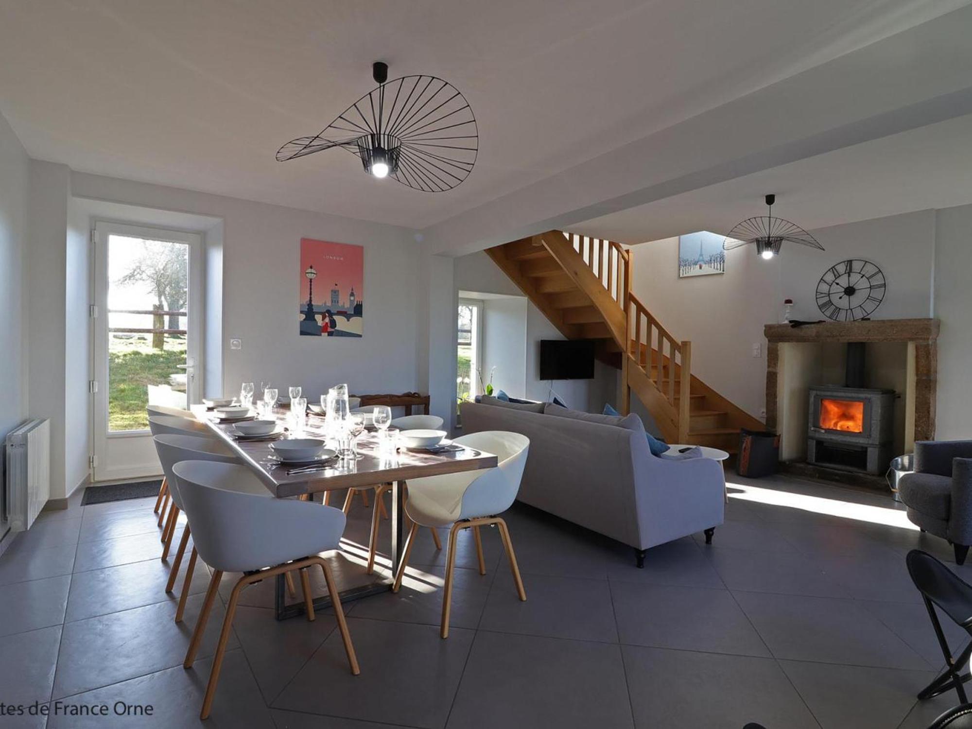 Maison Normande Renovee Avec Grand Jardin, Ideale Pour Famille, Proche Lac Et Randonnees - Fr-1-497-143 Menil-Gondouin Dış mekan fotoğraf