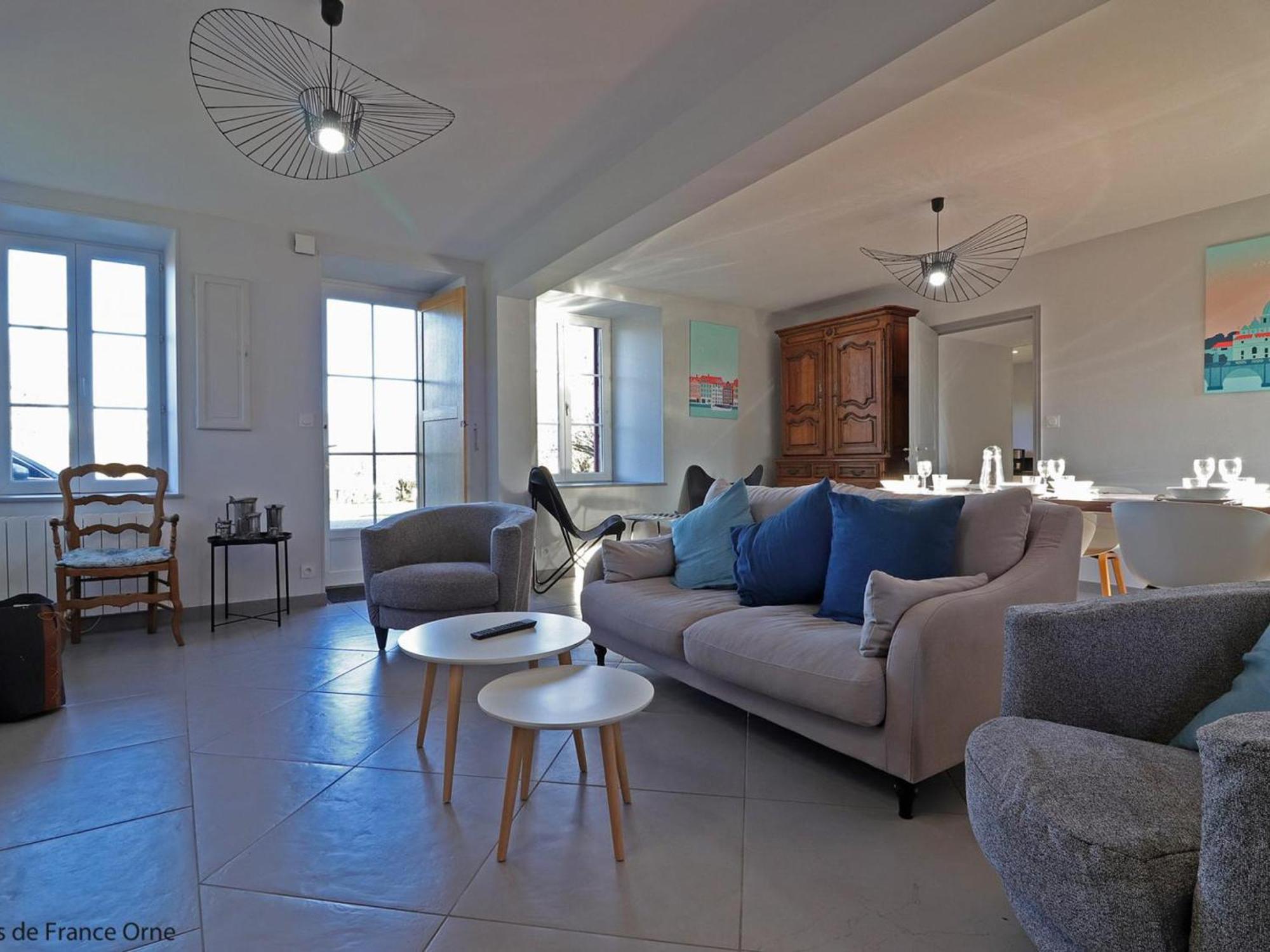 Maison Normande Renovee Avec Grand Jardin, Ideale Pour Famille, Proche Lac Et Randonnees - Fr-1-497-143 Menil-Gondouin Dış mekan fotoğraf