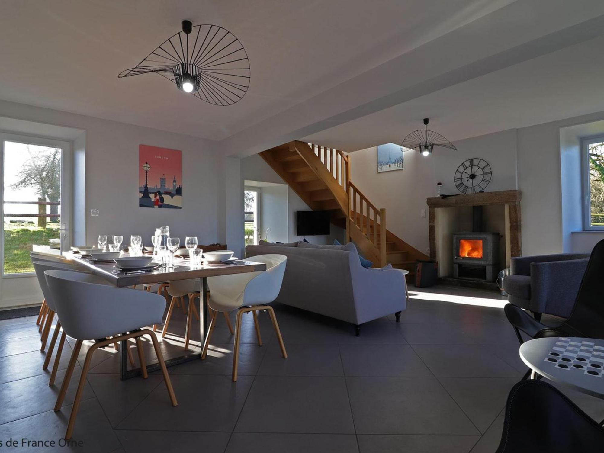 Maison Normande Renovee Avec Grand Jardin, Ideale Pour Famille, Proche Lac Et Randonnees - Fr-1-497-143 Menil-Gondouin Dış mekan fotoğraf