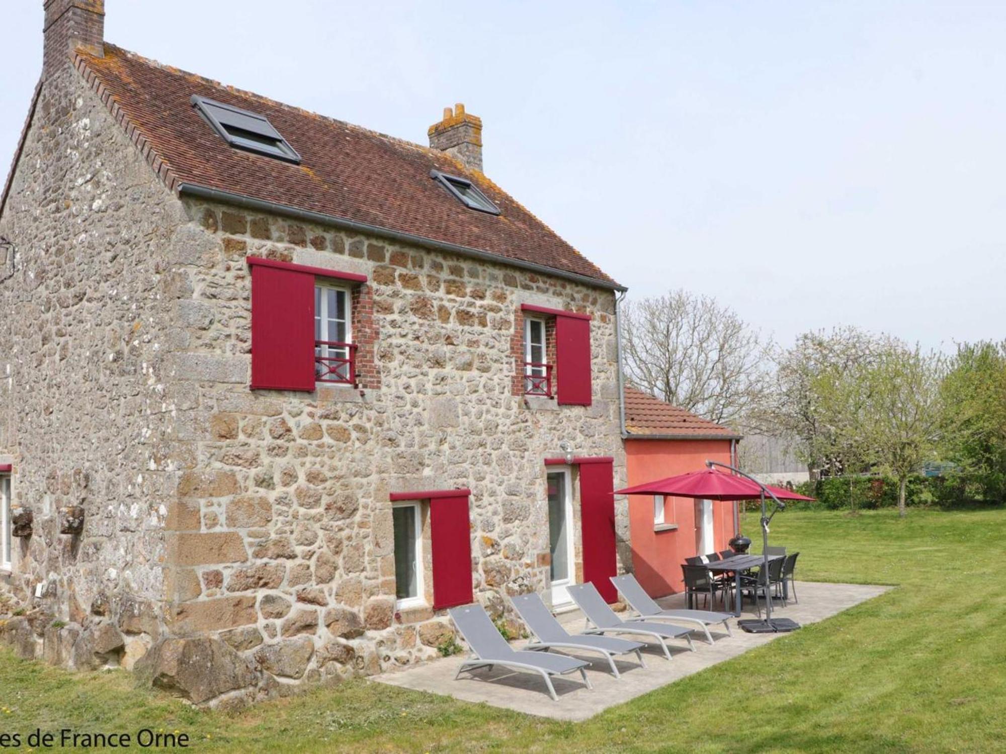 Maison Normande Renovee Avec Grand Jardin, Ideale Pour Famille, Proche Lac Et Randonnees - Fr-1-497-143 Menil-Gondouin Dış mekan fotoğraf
